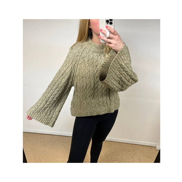 Free People Sweaters - Free People Knit Tan Sweater